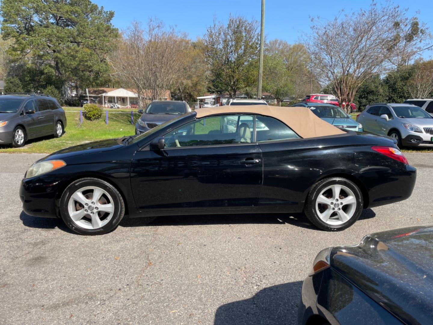 2006 BLACK TOYOTA CAMRY solaras (4T1FA38P26U) , Automatic transmission, located at 5103 Dorchester Rd., Charleston, SC, 29418-5607, (843) 767-1122, 36.245171, -115.228050 - Photo#3